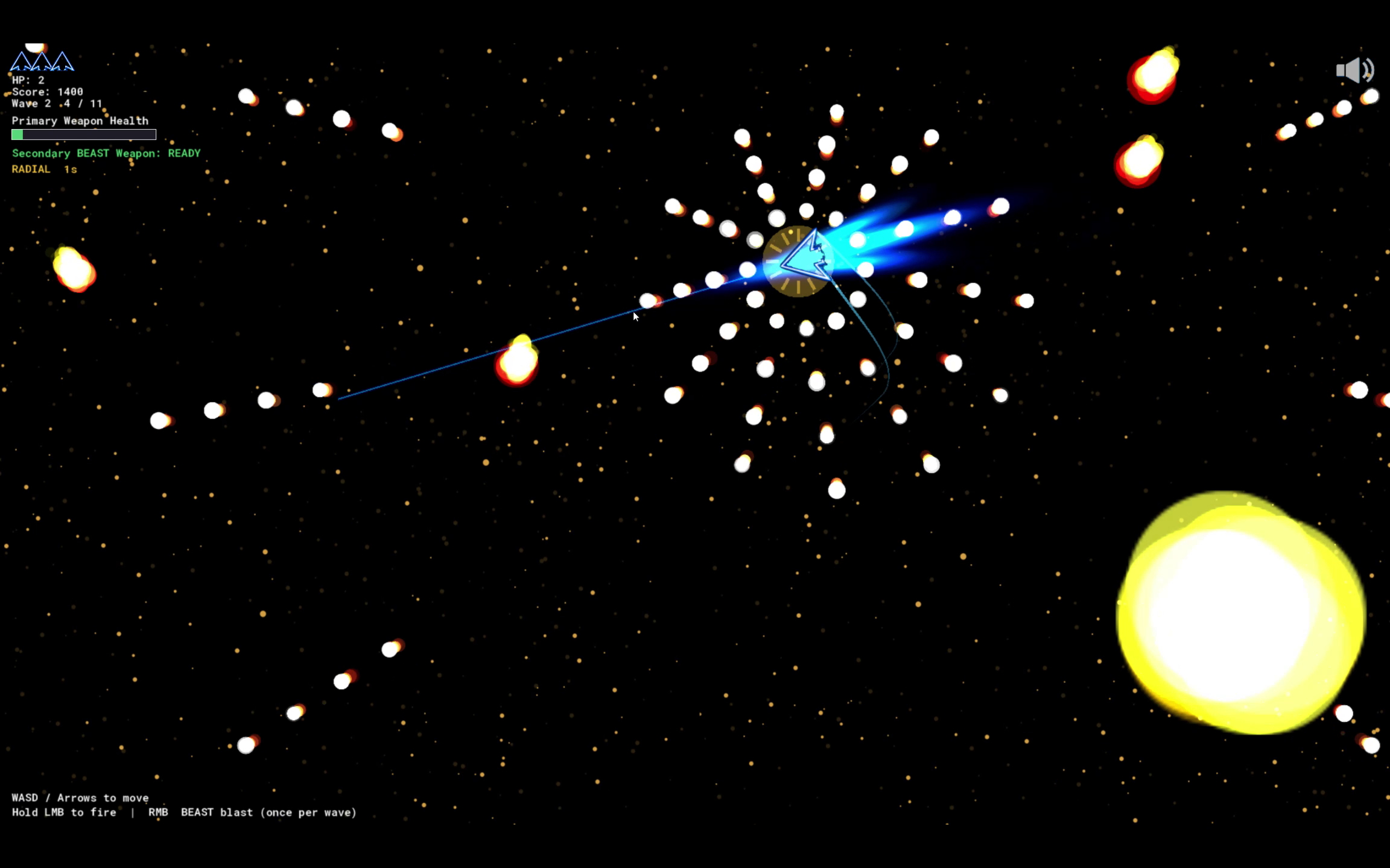 Starwave Zero gameplay