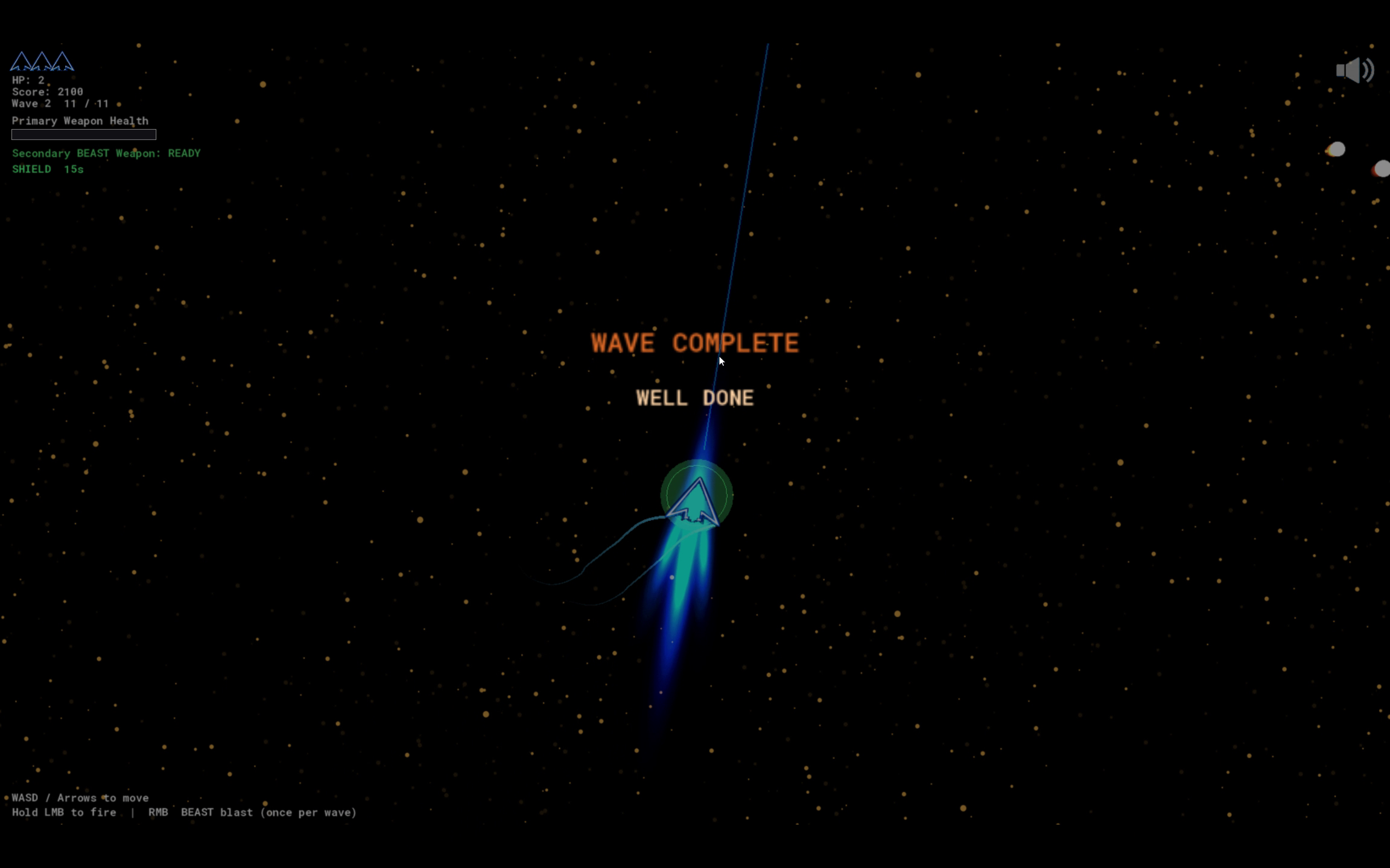 Starwave Zero gameplay
