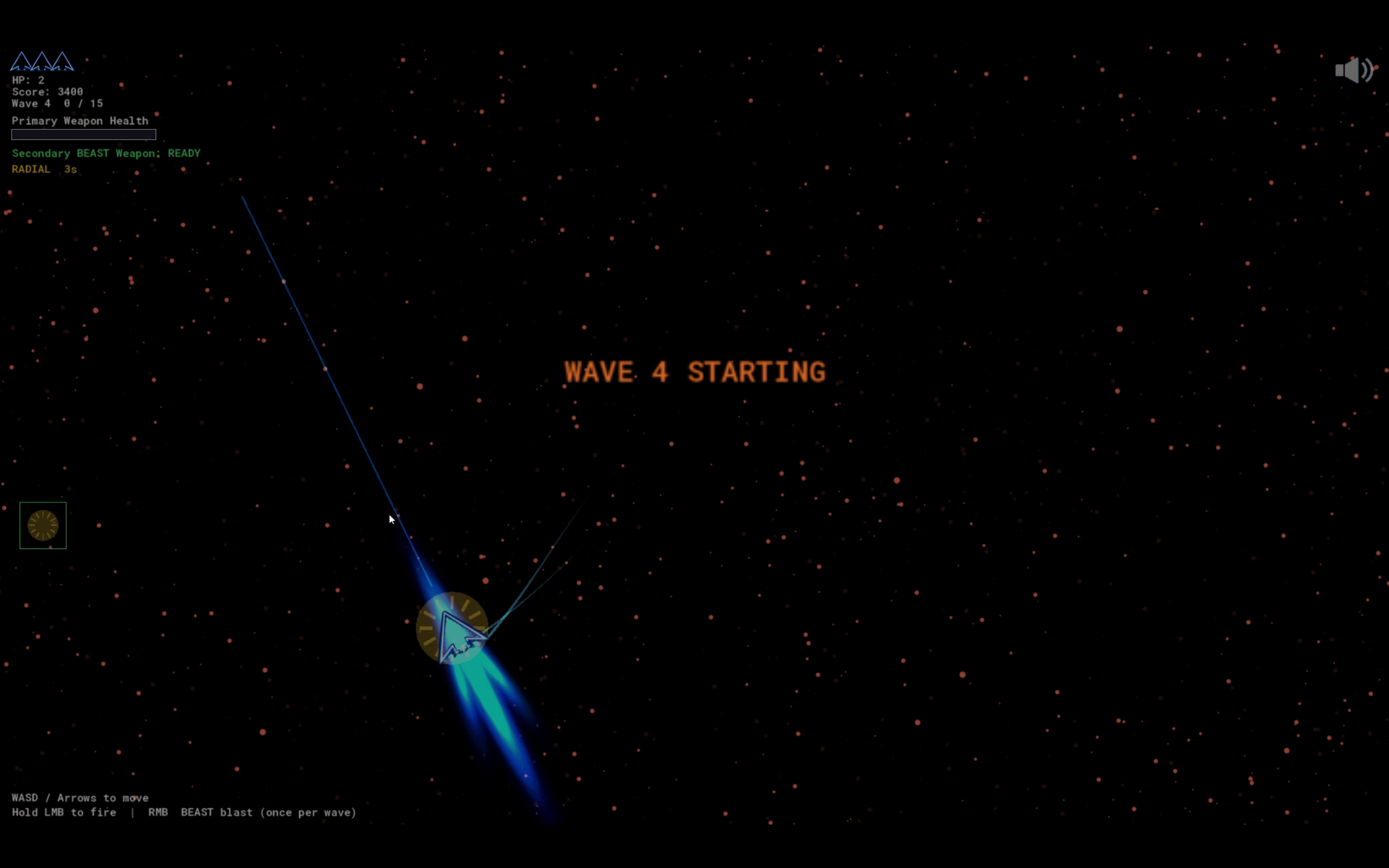 Starwave Zero gameplay