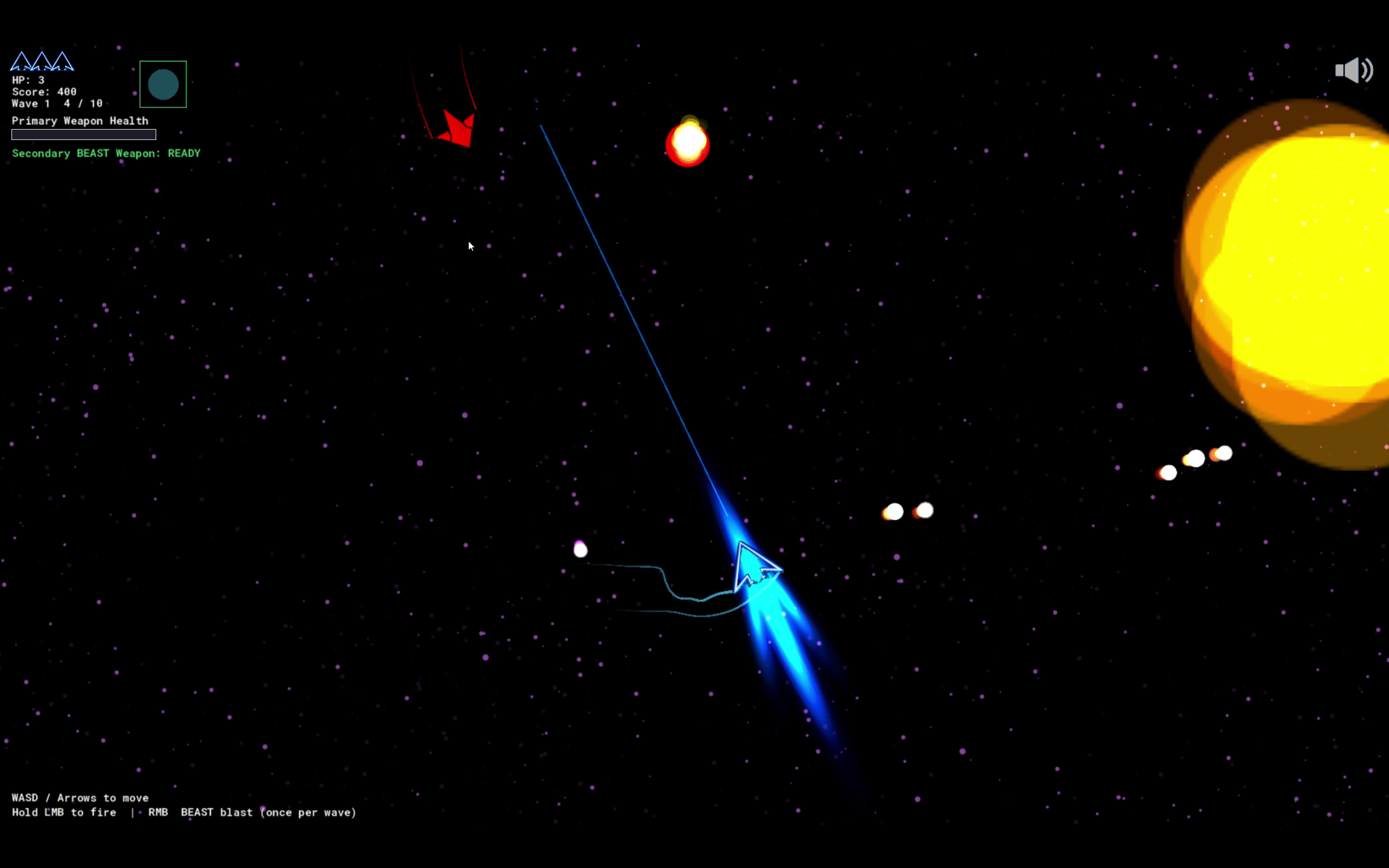Starwave Zero gameplay